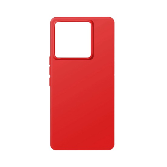 Capa de Silicone para Xiaomi Redmi Note 13 Pro 5G/Poco X6 5G Vermelho